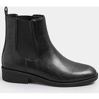 Yours Extra Wide Fit Ankle Chelsea Boot - Black