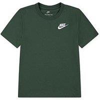 Nike Kids Unisex Embroidered Futura T-Shirt - Green