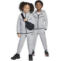 Nike Kids Unisex Tech Fleece Tracksuit - Grey