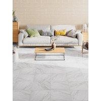 Living And Home 24 Pcs Marble Stone Effect Self Adhesive Pvc Floor Tiles