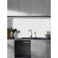 Living And Home 10Pcs Waterproof Self-Adhesive Wall Tiles T 1.2Mm