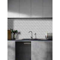 Living And Home 10Pcs Waterproof Self-Adhesive Wall Tiles T 1.2Mm