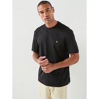 Boss C-Taut 01 Regular Fit Nickel Logo T-Shirt - Black