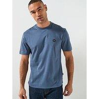 Boss C-Taut 01 Regular Fit Nickel Logo T-Shirt - Blue