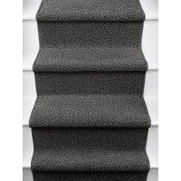 Homemaker Bobble Textured Stair Runner In Dark Grey - 57 X 800 Cm