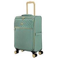 It Luggage Esplanade Granite Green Cabin Suitcase