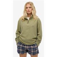 Superdry Classic Essential Henley - Green