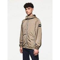 Weekend Offender Campania Windbreaker Jacket - Brown