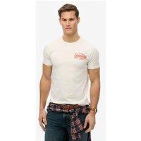 Superdry Vl Back Graphic T-Shirt - White