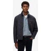 Superdry Cord Collar Ranch Jacket - Navy