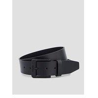 Boss Jemio-B Matte Leather Belt - Black