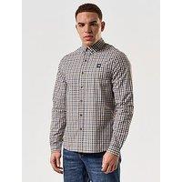 Weekend Offender Lisbon Check Long Sleeve Shirt - Multi