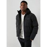 Gym King Discipline Padded Jacket - Black