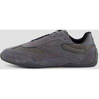 Boss Jaylen Low Profile Suede Trainers - Grey