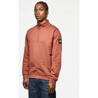 Weekend Offender Kraviz Quarter Zip Sweatshirt - Brown