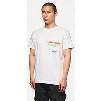Weekend Offender Forty Eight Graphic T-Shirt - White
