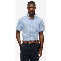 Superdry City Essential Linen Blend Short Sleeve Shirt