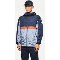 Weekend Offender Parissa Colour Block Windbreaker Jacket - Navy
