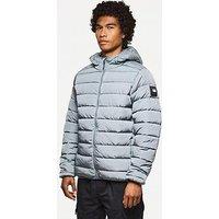 Weekend Offender La Guardia Classic Padded Jacket - Grey