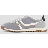 Boss Orange Zayn Nylon Mix Low Profile Trainers - Grey