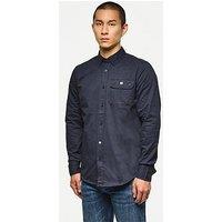 Weekend Offender Postiano Classic Long Sleeve Shirt - Navy
