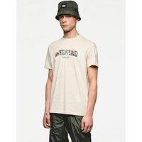 Weekend Offender Saturday Graphic T-Shirt - Beige