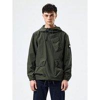 Weekend Offender Grohl Multi Pocket Overtop - Dark Green