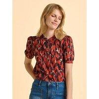 Brakeburn Lily Blouse - Red