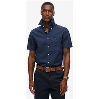 Superdry City Essential Linen Blend Short Sleeve Shirt