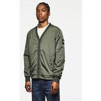Weekend Offender Offender Cardigan Overshirt - Dark Green
