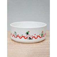 Cath Kidston Dogs & Roses Ceramic Pet Bowl - Small/Medium