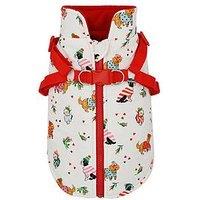 Cath Kidston Dogs & Roses Dog Coat & Harness - Small