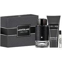 Montblanc Explorer 100Ml Edp, 100Ml Shower Gel & 7.5Ml Travel Spray Edp