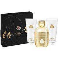 Moncler Pour Feme Sunrise Edp 100Ml, Shower Gel 100Ml & Body Lotion 100Ml