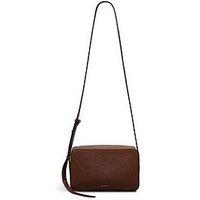 Radley Duchess Close Texture Small Ziptop Leather Crossbody Bag - Brown