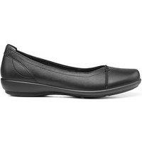 Hotter Robyn Ii Extra Wide Ballerina Shoe - Black