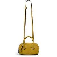 Radley The Muriel Suede Micro Ziptop Grab Bag - Ochre
