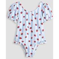 The Very Collection Toddler Girl Strawberry Frill Costume