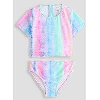 The Very Collection Girls Bright Print Swim Set - Multi