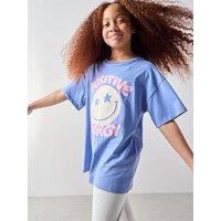 The Very Collection Girls Front Print T-Shirt With Legging - Print