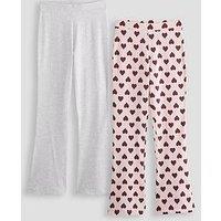 The Very Collection Girls 2 Pack Flare Leggings