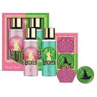 Wicked 2 X 100G Bath Fizzer & Shimmer Body Mist Duo