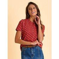 Brakeburn North T Shirt - Red