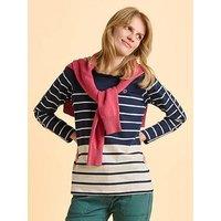 Brakeburn Heritage Bella Crew Sweatshirt - Navy