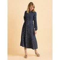 Brakeburn Lark Dress - Navy