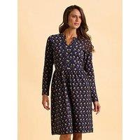 Brakeburn Rowan Dress - Navy