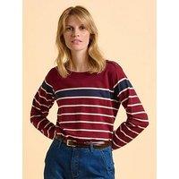 Brakeburn Classic Bella Crew Sweatshirt - Red