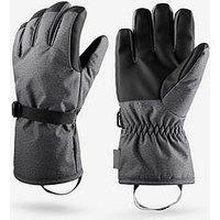 Decathlon Kids Gl500 Ski Gloves - Black