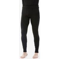 Decathlon Mens Ski Base Layer Bottoms 500 - Black