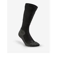 Decathlon Unisex Ski Socks - 100 - Black